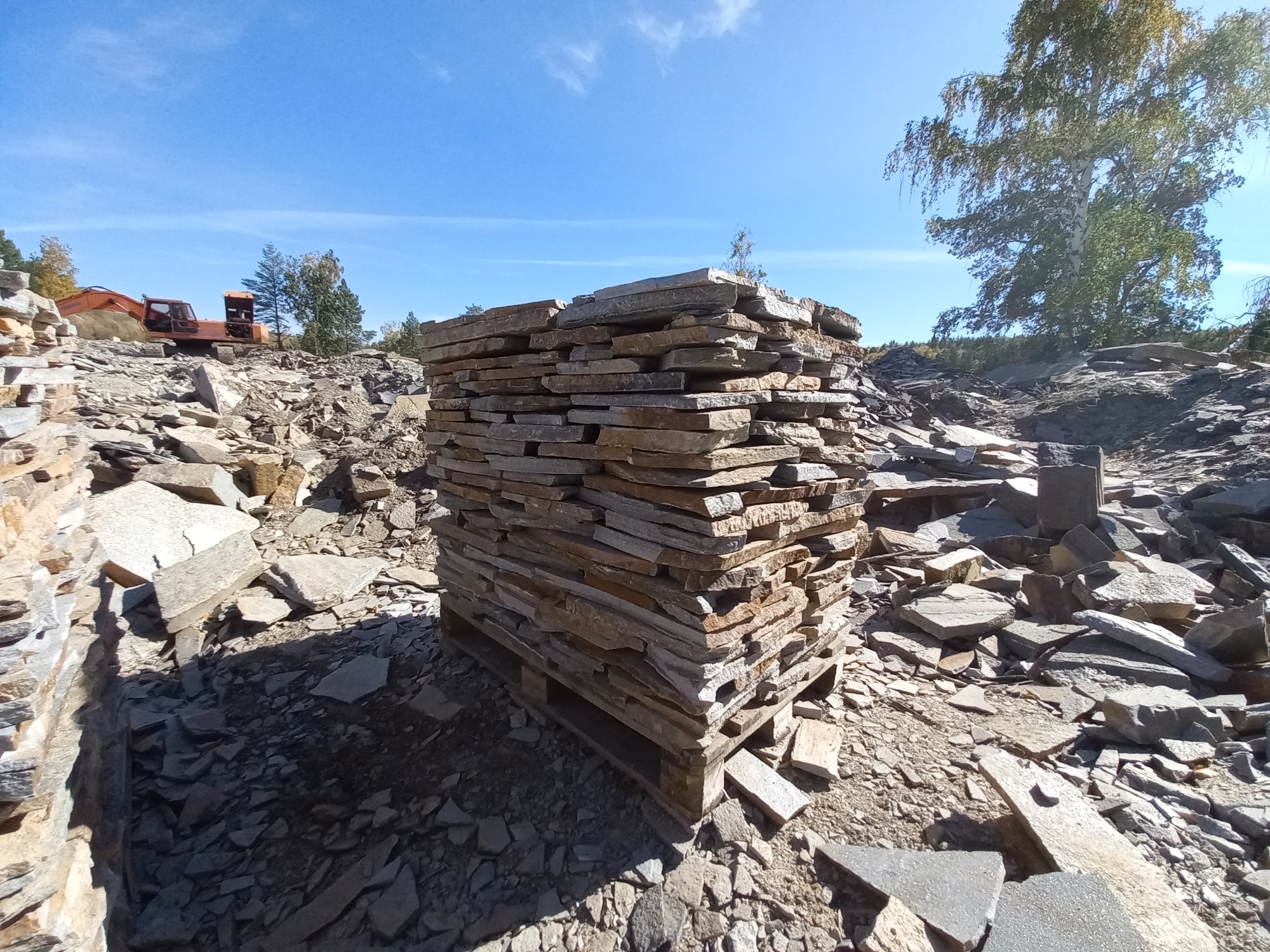 Плитняк златолит серебристый для мощения на бетон купить в Симферополе