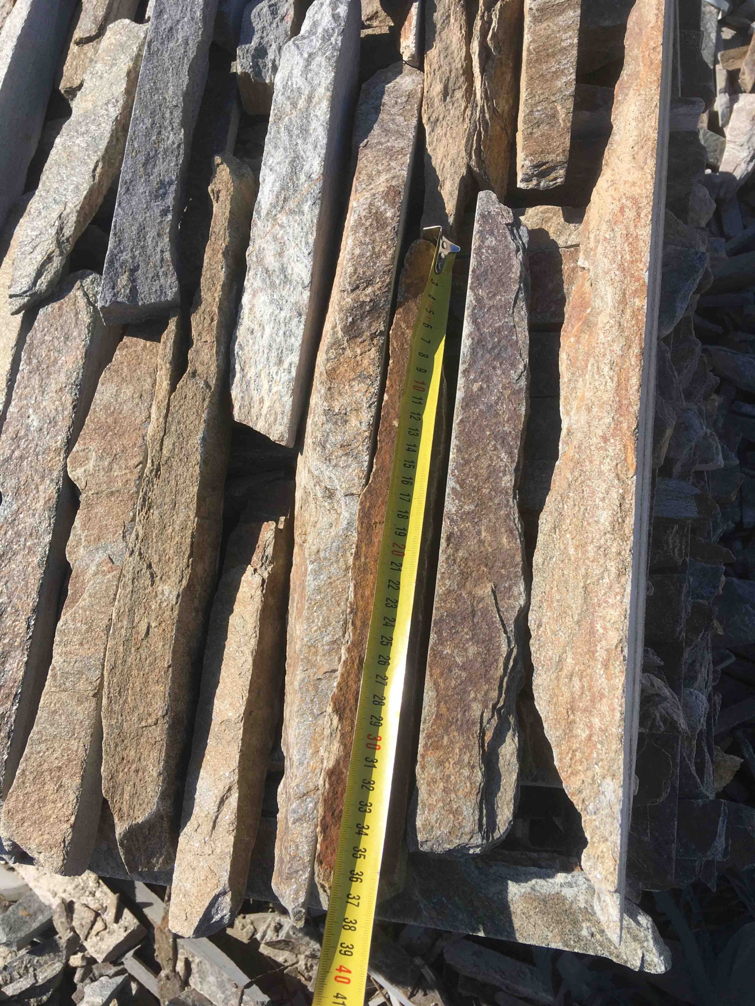 Горбушка златолит мультиколор для облицовки купить в Симферополе