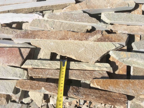 Горбушка златолит золотистый для облицовки купить в Симферополе