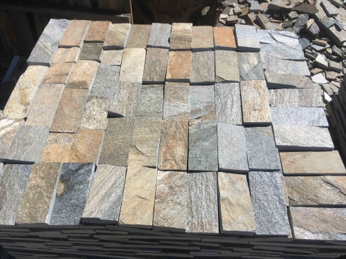 Плитка пилёная златолит Уральский для цоколя, отмостки купить в Симферополе