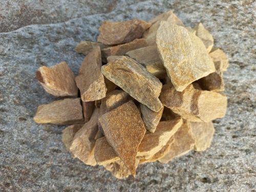 Златолит жёлтый декоративная каменная крошка купить в Симферополе