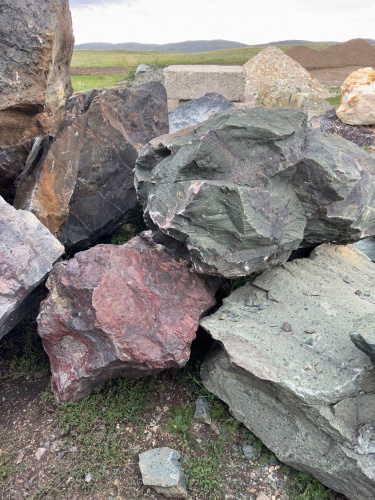 Камни для ландшафтного дизайна зелёные 10-60 килограмм купить в Симферополе