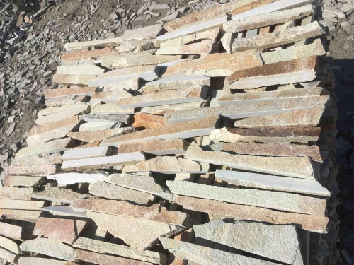 Горбушка златолит золотистый для облицовки купить в Симферополе