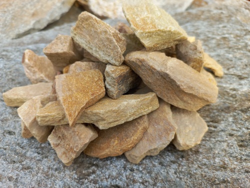 Златолит жёлтый декоративная каменная крошка купить в Симферополе