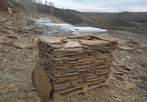 Плитняк кора дерева для цоколя, отмостки купить в Симферополе