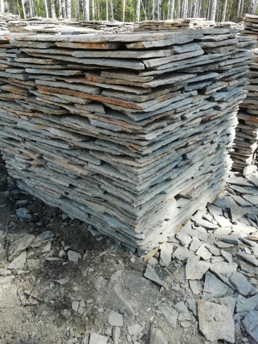 Плитняк златолит Уральский для цоколя, отмостки купить в Симферополе