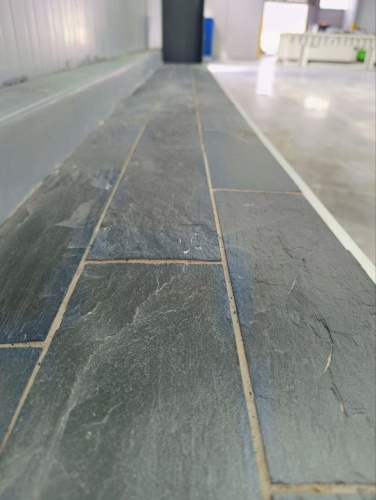 Плитка чёрная из натурального камня фасадная 30 см * 5 см, толщина 7 мм -30 мм купить в Симферополе