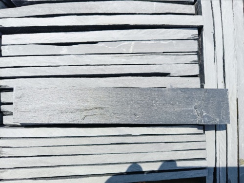 Плитка чёрная из натурального камня фасадная 30 см * 5 см, толщина 7 мм -30 мм купить в Симферополе